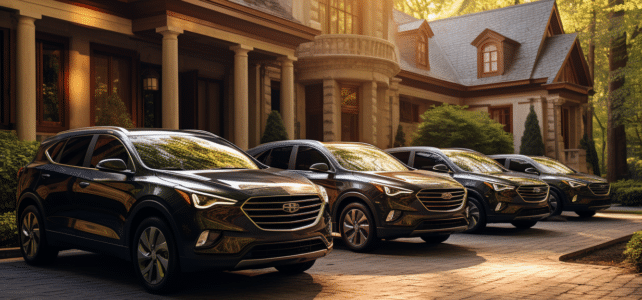 Quatre modèles de voitures familiales offrant trois places confortables à l’arrière Quatre modèles de voitures familiales offrant trois places confortables à l’arrière