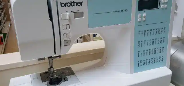 Test de la machine à coudre Brother FS 40 : on vous dit tout !